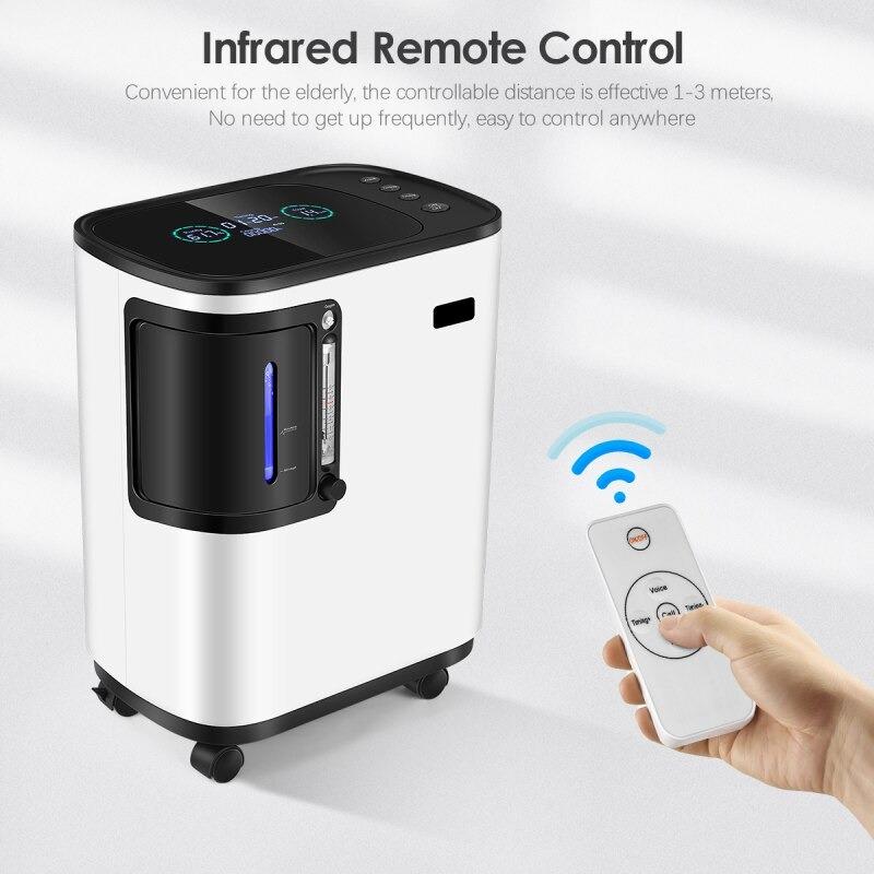 93% High Purity 1-3L/min Adjustable Oxygen Concentrators With LED For Household - Able Oxygen