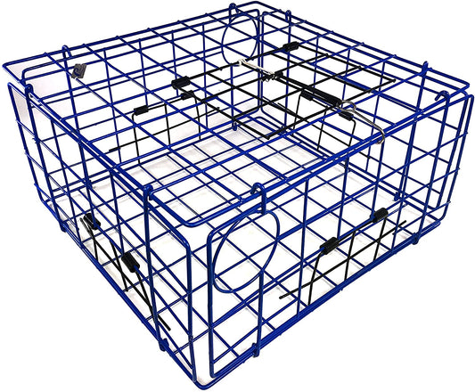 Folding Crab Trap with Top Door 24"" x 22"" x 13"