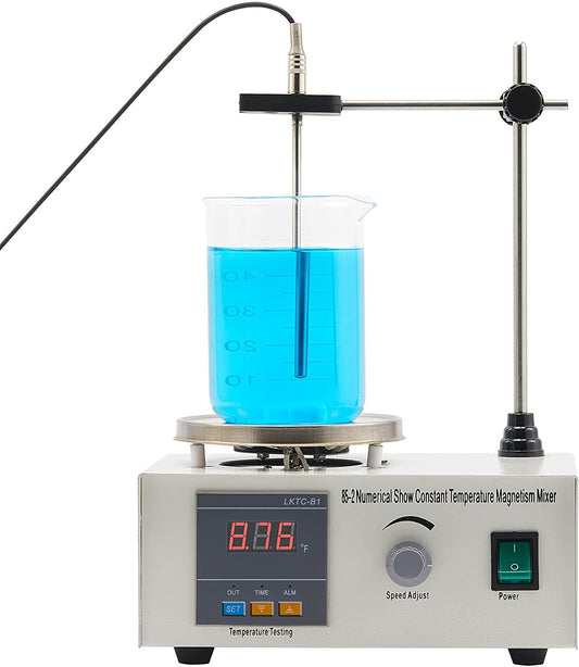 Magnet Stirrer with Digital Temperature Display & Speed