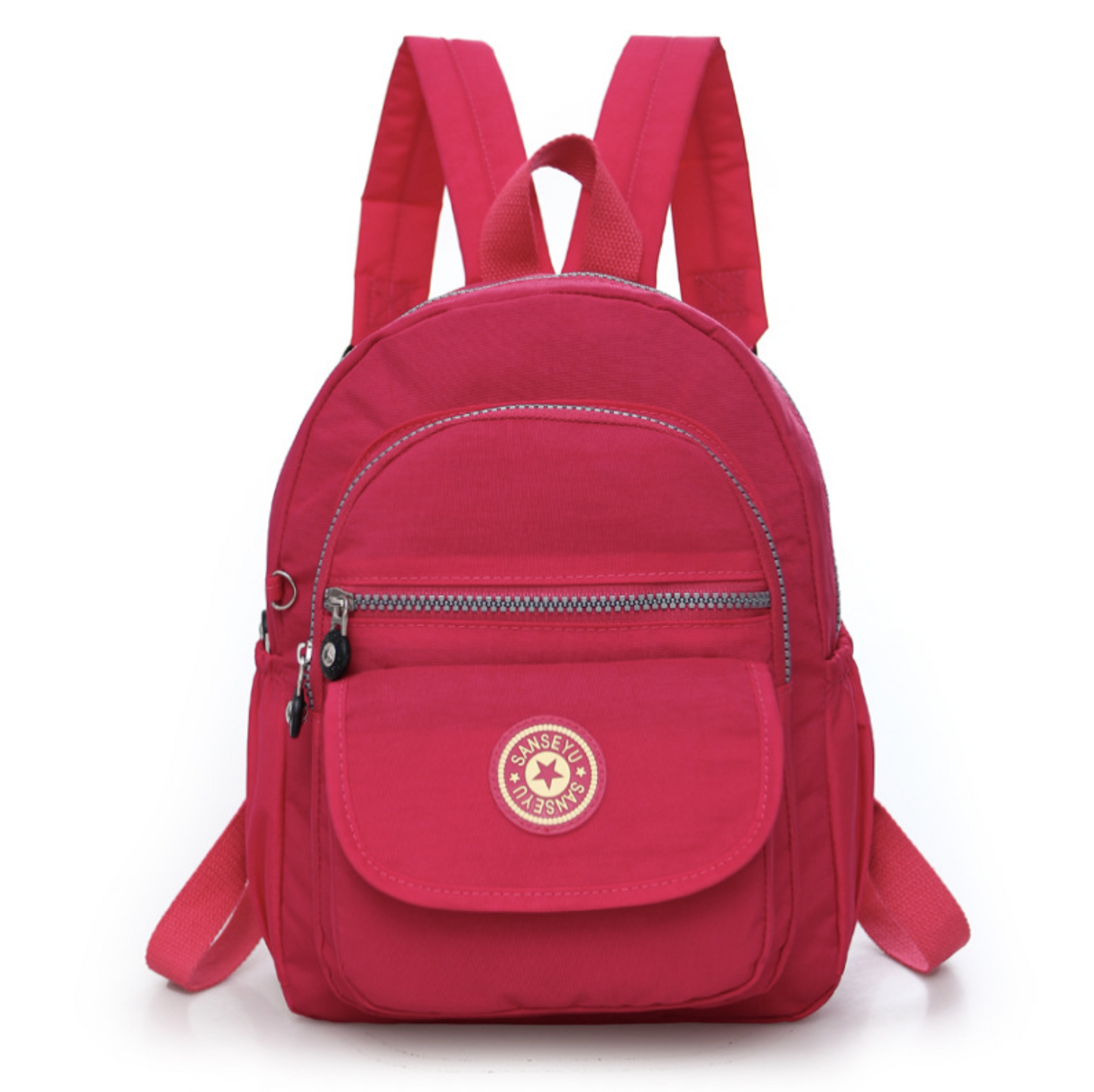Mini Backpack Women Purse Nylon Shoulder Rucksack Small