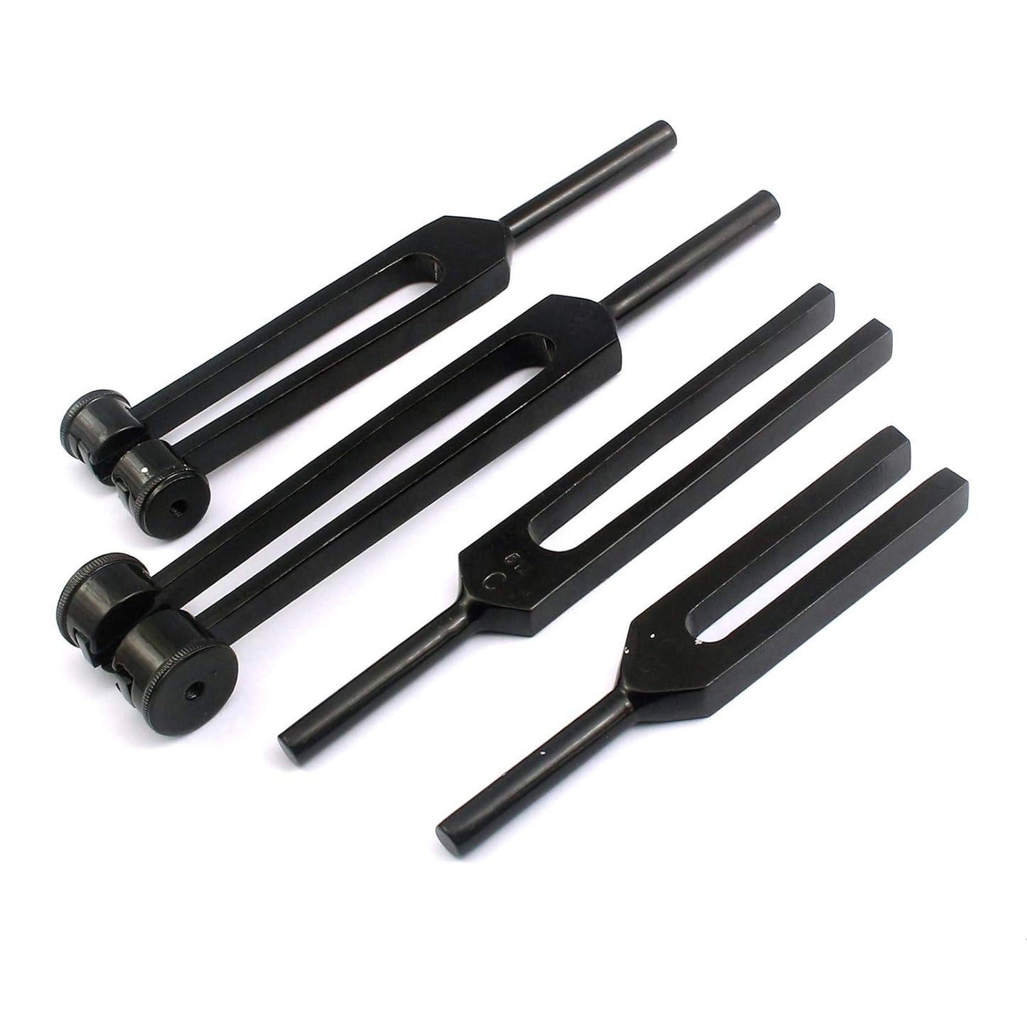 Portable 4 Pcs Music Tuning Fork Set 128hz 256hz 512 Hz