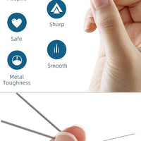 1000 PCS Acupuncture Needles with Tube 2 Boxes I Sharp