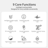 1L continuous Flow/2L-3L Pulse Flow Portable Medical Home