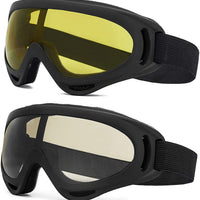 2 Pack Ski Goggles Snowboard Goggles for Men Women & Youth