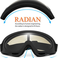2 Pack Ski Goggles Snowboard Goggles for Men Women & Youth