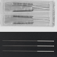 200pcs acupuncture needles non-disposable silver covered