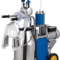 25L Electric Cow Milking Machine I 1440 RPM I 10-12 Cows Per