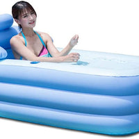 Portable bathtub PVC folding bathtub fast inflatable Spa For Adutls