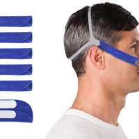 6-Pack CPAP Headgear Cushion Covers I Meubon - CPAP Headgear