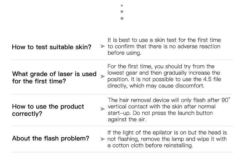 At Home Laser Hair Removal Permanent Hair Removal Device