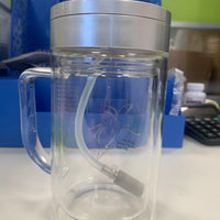 Ozone Glass Cup I With a tube I bubble Stone I Meubon