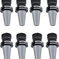 8 Piece Collet Set CAT40 ER32 Collet Chuck Collet Steel