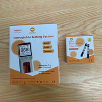 5 Box Testing strips for Accu-Chek Medical Device: Automatic Blood HB Meter for Hemoglobin & HCT Detection