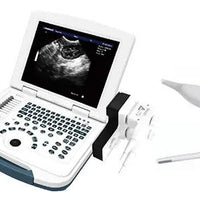 Portable Laptop Veterinary Ultrasound Scanner Black & White I VET-2