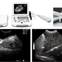 Black & White Portable Laptop Veterinary Ultrasound Machine I VET-3 2D M32
