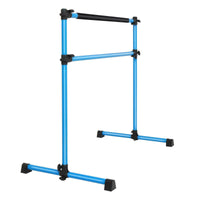 Ballet Barre Blue 4ft Portable Double Freestanding Base Home