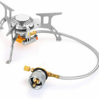Camping Gas Stove Portable Backpacking stove with Piezo