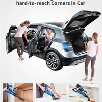 Cordless Vacuum Cleaner 23000Pa Powerful Suction LED Touch