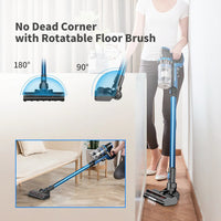 Cordless Vacuum Cleaner 23000Pa Powerful Suction LED Touch