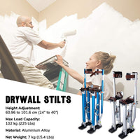 Drywall Stilts 24-40 Aluminum Tool Stilt for Painting