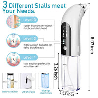 Electric Acne Tool Set USB Charging Blackhead Remover Pore
