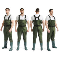 Fishing Wader Waterproof Chest Wader Bootfoot Nylon/PVC