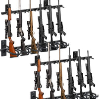 Gun Racks for Wall 6-Slot I Vertical Gun Rack Wall Mount