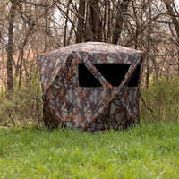 Hunting Blind 2 person Pop Up Shelter Bloodtrail Woodland