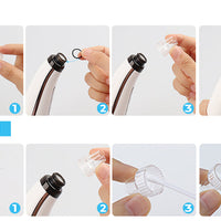 Blackhead Remover Pore Vacuum Upgraded Facial Cleaner Electric Acne Comedone Whitehead Extractor Tool-5 Suction Power 5 Probes Kit