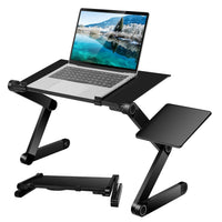 Laptop Desk Foldable Bed Table Folding Breakfast Tray Portable Lap Standing Desk