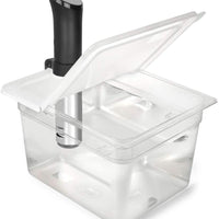 Sous Vide Container 12 Quart EVC-12 with Collapsible Hinged Lid