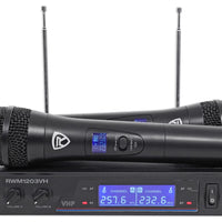 Karaoke Machine NYC Acoustics X-Tower Bluetooth Karaoke Machine System w/LED's+(2) Wireless Mics