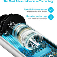 Blackhead Remover Pore Vacuum Upgraded Facial Cleaner Electric Acne Comedone Whitehead Extractor Tool-5 Suction Power 5 Probes Kit