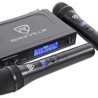 Karaoke Machine NYC Acoustics X-Tower Bluetooth Karaoke Machine System w/LED's+(2) Wireless Mics