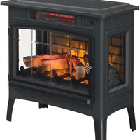 Electric Fireplace Stove 3D Infrared Portable Indoor Space Heater  with Remote Control