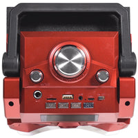 Karaoke Machine NYC Acoustics X-Tower Bluetooth Karaoke Machine System w/LED's+(2) Wireless Mics