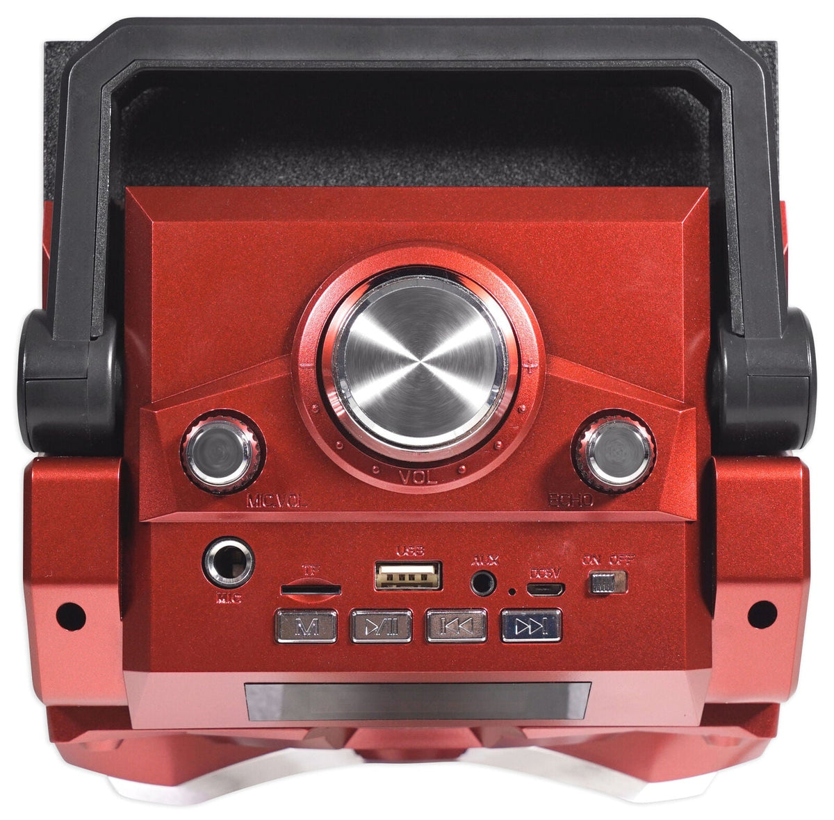 Karaoke Machine NYC Acoustics X-Tower Bluetooth Karaoke Machine System w/LED's+(2) Wireless Mics