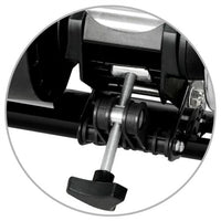 Bike Trainer Stand Magnetic Bike Trainer w/6 speed Level for Indoor stationary Exercise, Black