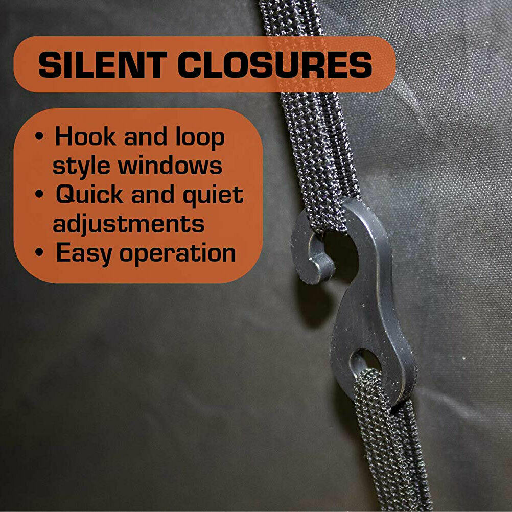 Hunting Ground Blind 3 Durable Person Outside Hunting Ground Blind, Mossy Oak