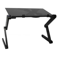 Laptop Desk Foldable Bed Table Folding Breakfast Tray Portable Lap Standing Desk