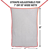 Golf net 10 x 7FT Portable Golf Backyard Training Net Hitting Driving Practice Aids With Carry Bag/0