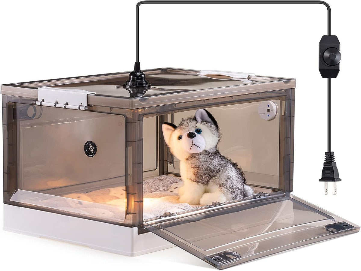 Incubator for Newborn Puppies and Kittens I Nebulized Oxygen