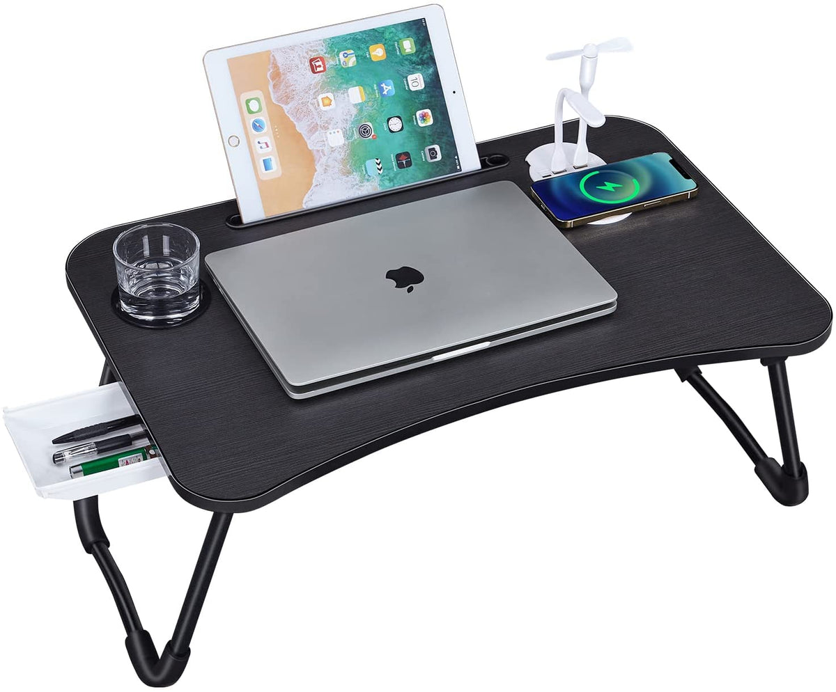 Lap Desk Laptop Bed Desk Portable Foldable Bed Table Tray