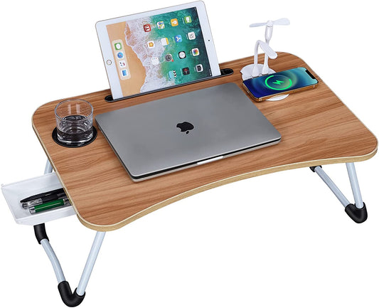 Lap Desk Laptop Bed Desk Portable Foldable Bed Table Tray