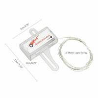 LED Bicycle Bike Cycling Rim String Lights Open & Close