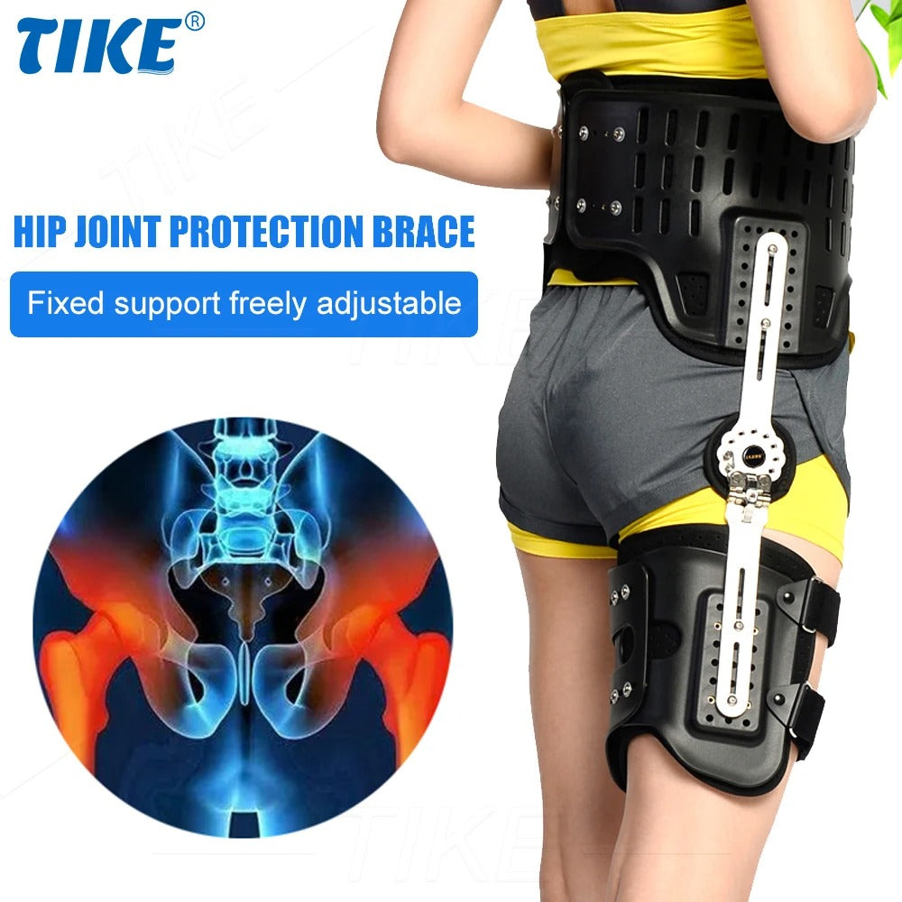 Hip Stabilizer Support Brace: Corrective Hinged Abduction Orthosis for Groin, Hamstring, Thigh, and Sciatic Nerve Pain Relief
