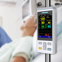 Patient Monitor Clinic Vital Signs Monitoring Machine with SPO2, NIBP, TEMP for Accurate Health Tracking
