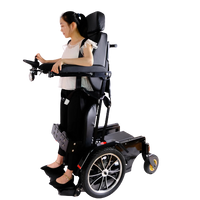 Meubon Electric Stand Up Wheelchair I Handicapped stair