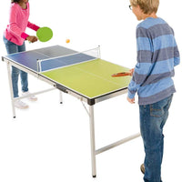 Mini Ping Pong Table For Kids Pick-Up-And-Go Ping-Pong Table