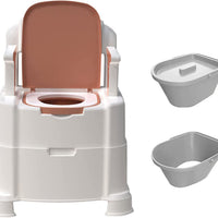 Mobile Bedside Commode I Adult Potty Chair